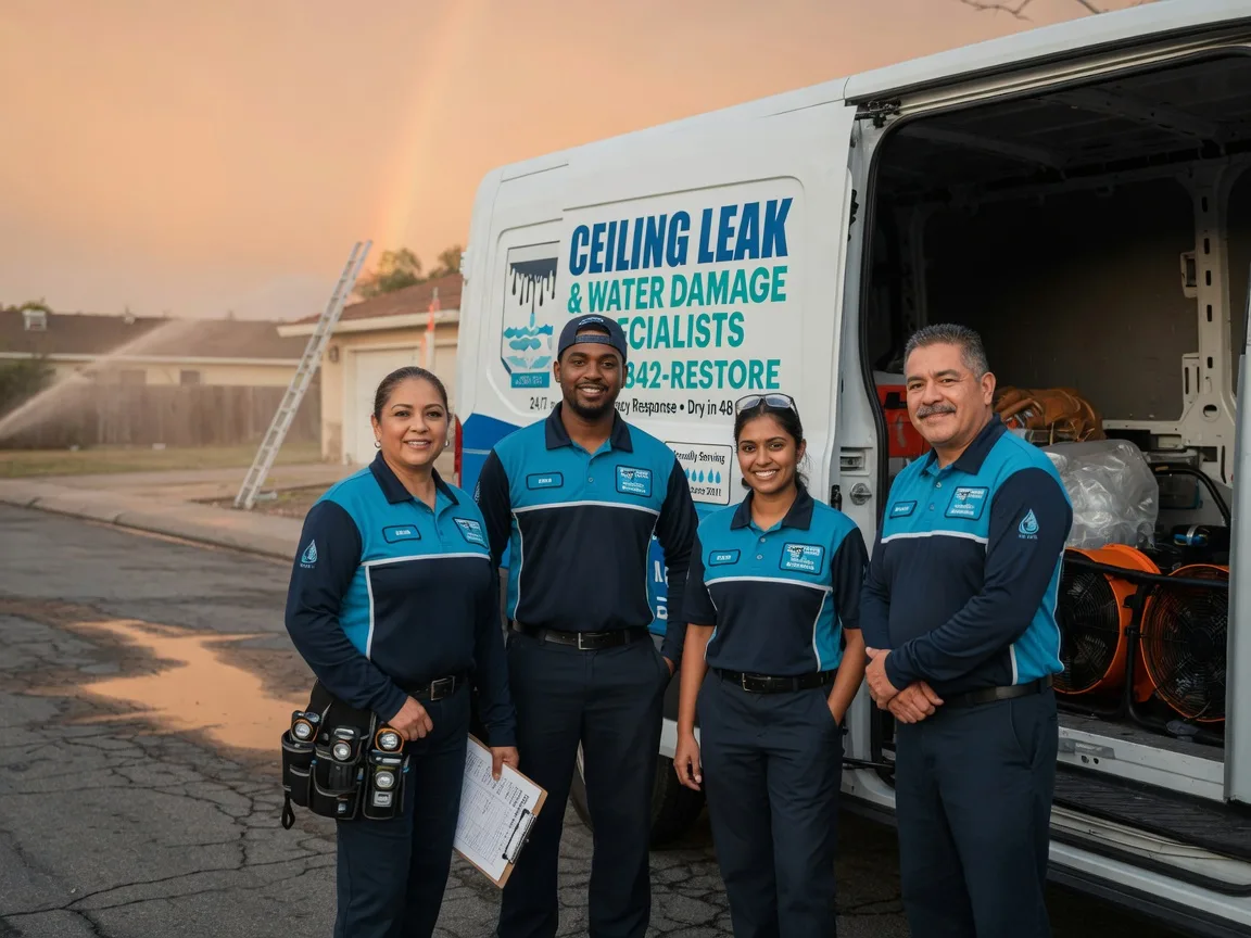 Ceiling Leak Cleanup company in Perkinsville, VT